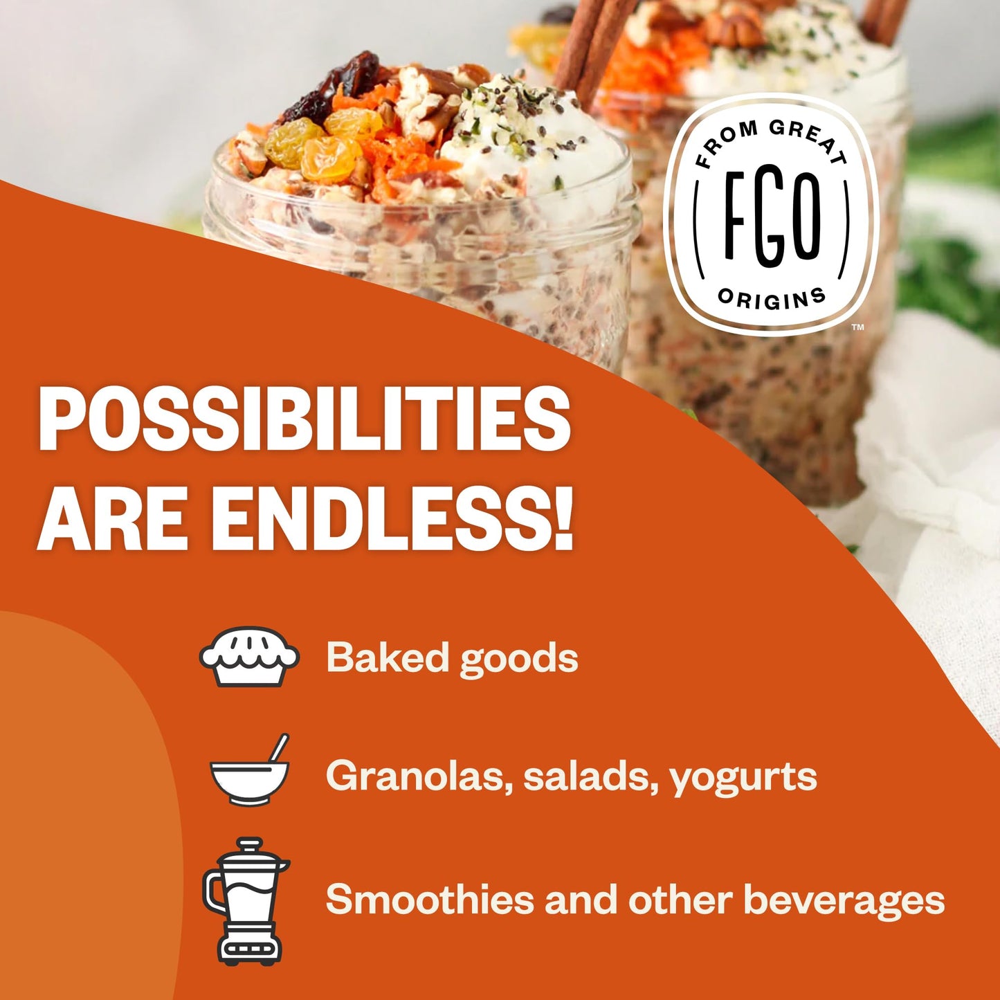 Fgo Organic Hemp Hearts, Shelled Hemp Seeds, Imported From Canada, 16Oz (Pack Of 1)