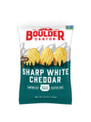 Boulder Canyon Natural Foods - Kettle Chips Wht Cheddar - Case Of 12-6 Oz