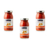 DeLallo Pomodoro Fresco Four Cheese Sauce, 25.25 oz. Jar, (3 Pack), Made in Italy, Gluten Free