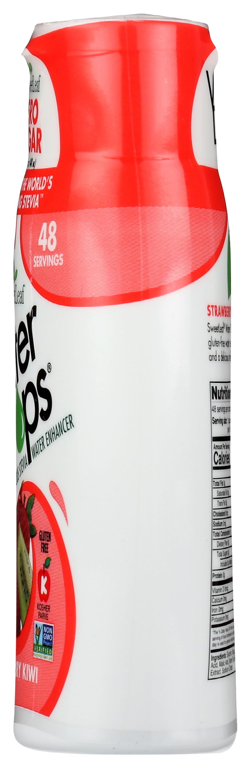 SweetLeaf WaterDrops, Strawberry Kiwi, 1.62 Fl Oz (Pack of 1)