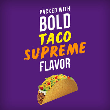 BIGS Sunflower Seeds, Taco Bell Taco Supreme Flavor, Softball Stocking Stuffer, 5.35 oz. (Pack of 12)