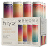 Hiyo Organic Social Tonic - Variety Pack, 12 Pack - N.A. Functional Seltzer, Sparkling Water Crafted with Organic Adaptogens, No