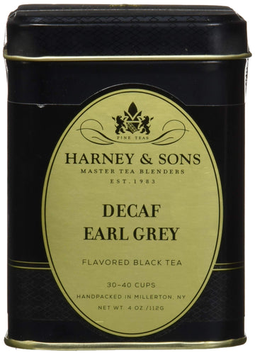 Decaffeinated Earl Grey, Loose Tea In 4 Ounce Tin
