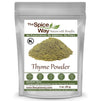 The Spice Way Thyme Seasoning Ground - (3 Oz) Made From Premium Fresh Thyme