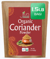 Jiva Organics Organic Ground Coriander Powder - Non-Gmo, Pure - Dhania, Coriander Seeds Ground (1.5 Pound Bag)
