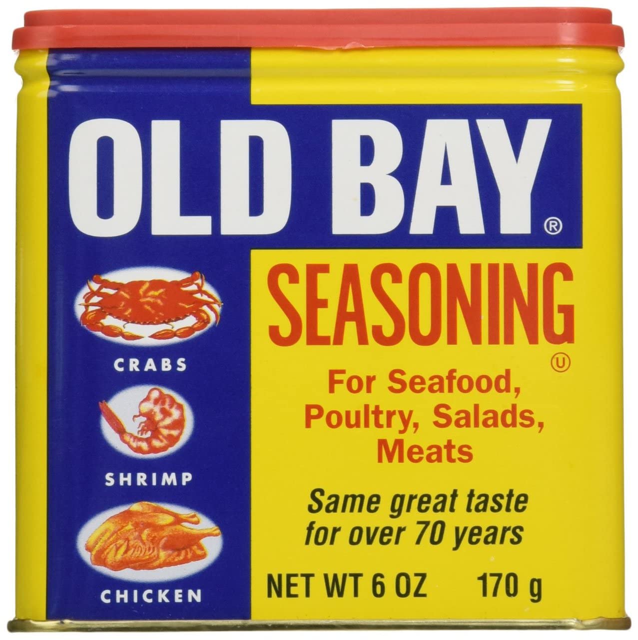 Old Bay Seasoning can (Pack of 2)