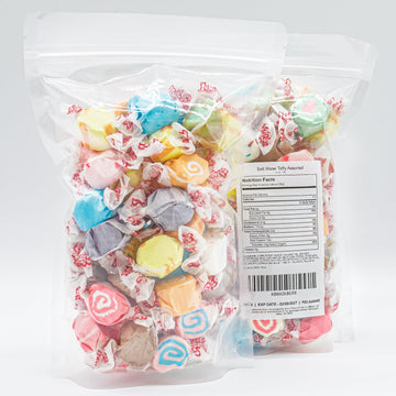 Salt Water Taffy 4 Lb – Individually Wrapped, 12 Fun Flavors, Old Fashioned Bulk Candy, Gluten And Nut Free