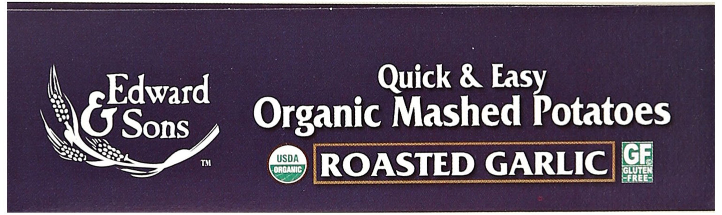 Edward & Sons Organic Garlic Mashed Potatoes, 3.5 Oz