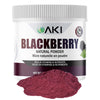 Aki Blackberry Powder, Ideal In Nutrients, Vitamin C, Sugar-Free, Vegan-Friendly | Ideal For Baking, Flavoring, Smoothie, Yogurt