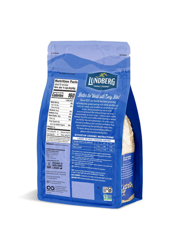 Lundberg Family Farms - Organic California Sushi Rice, Japanese Style Short Grain Rice, Perfectly Sticky, Pantry Staple, Non-GMO