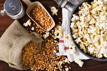 Popcorn Kernels by Dashers Spice & Beans | Non-GMO | XL Mushroom Kernels | 3 lb.