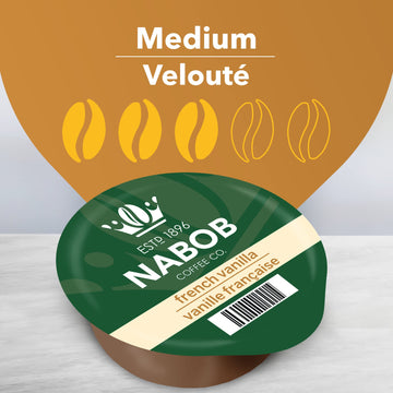 Nabob Cafe Collection French Vanilla Coffee (Medium), 14-Count T-Discs For Tassimo Coffeemakers