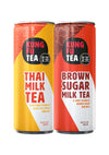 Kung Fu Tea Milk Tea (Brown Sugar + Thai Milk Tea)