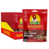 Sun-Maid Deglet Noor Pitted Dried Dates - (Pack of 10) 8 oz Resealable Bag - Pitted Deglet Noor Dates Dried Fruit Snack for Lunc
