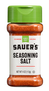 Sauers Seasoning Salt - 4 Ounce Pack - Flavor Enhancer for Cooking