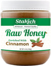 Stakich Raw Honey - Unprocessed, Unheated - 5 Pound (80 Ounce)
