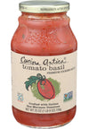 Cucina Antica - Tomato Basil Pasta Sauce - 25oz (Pack of 6) -Non GMO, Whole 30 Approved, Gluten Free