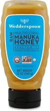 Wedderspoon Raw Premium Manuka Honey, Kfactor 12, 12 Oz, Unpasteurized, Genuine New Zealand Honey, Non-Gmo Superfood, Traceable