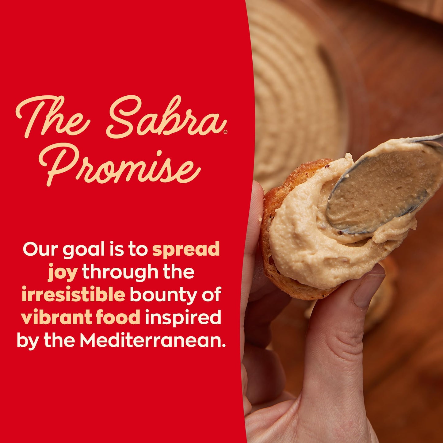 Sabra Pine Nut Hummus, Great Hummus for Dipping, Snacking and Sharing, 10 Oz Tub