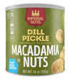 Imperial Nuts - Oil Roasted Macadamia Nuts | Flavored Nuts | Gluten Free, Vegan And Keto Friendly Food | Plant Based Protein, Delicious Buttery Taste | Kosher (Dill Pickle Macadamia Nuts)