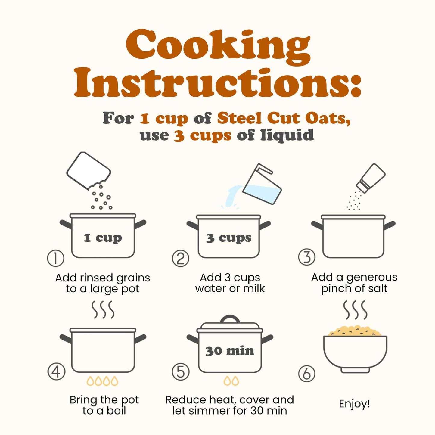 Food To Live Organic Steel Cut Oats, 1.5 Pounds — 100% Whole Grain Irish Oats, Non-Gmo Cereal, Non-Irradiated, Vegan, Bulk, Product Of The Usa