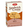 Dare Maple Leaf Crme Cookies Classic Canadian Cookie Made with Real Maple Syrup, Peanut Free 10.6 Ounces (Pack of 12)