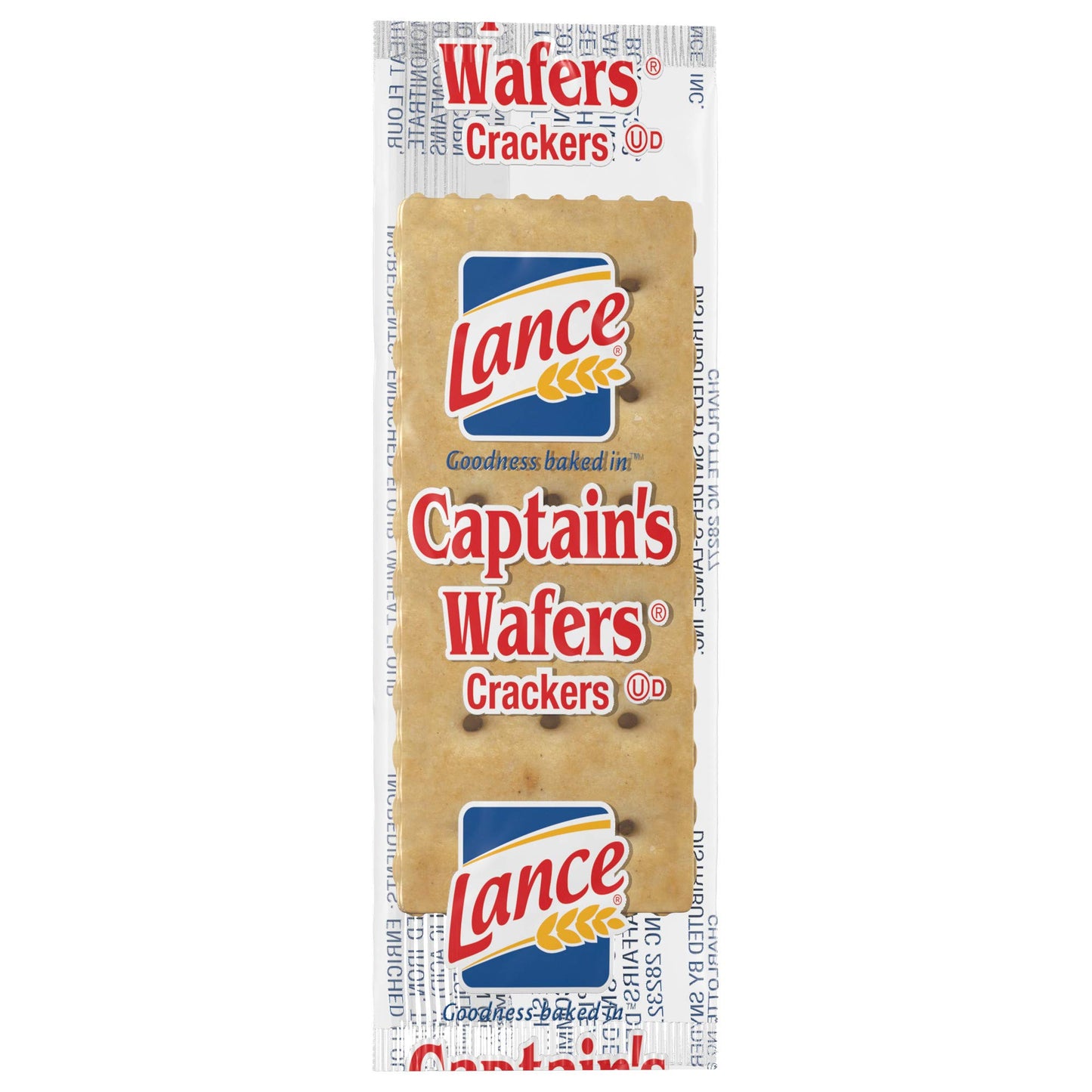 Lance Captain Wafers Original Flavor, Individual 2-Packs, 500 Packs Total, .23 Ounces Each