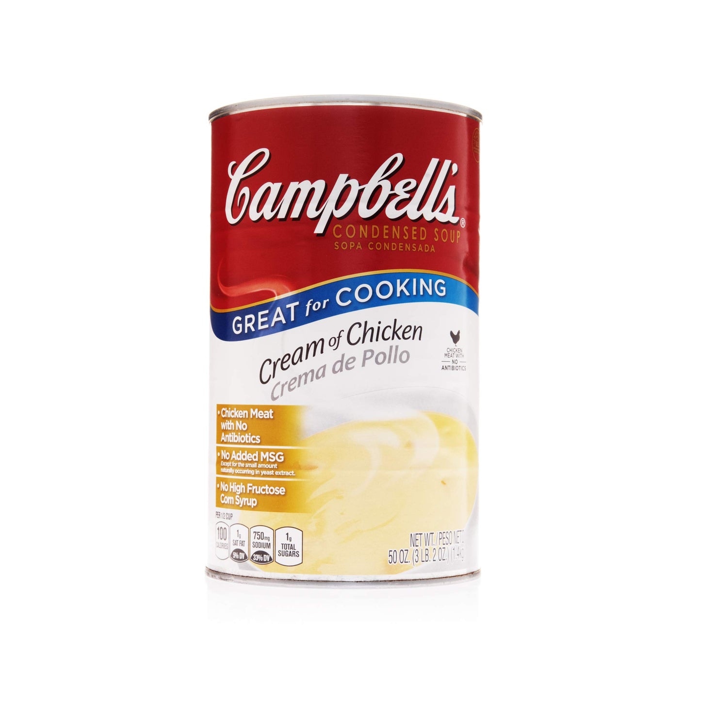Campbell'S Classic Condensed Cream Of Soup, Chicken, 50 Ounce (Pack Of 12)
