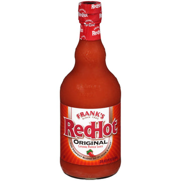 Frank'S Redhot Original Hot Sauce, 23 Fl Oz (Pack Of 12) - One 12 Pack Of 23 Fluid Ounce Bottles Of Original Cayenne Pepper Hot