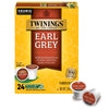 Twinings Earl Grey K-Cup Pods for Keurig, Caffeinated Black Tea Flavoured with Citrus and Bergamot, 24 Count (Pack of 1), Enjoy