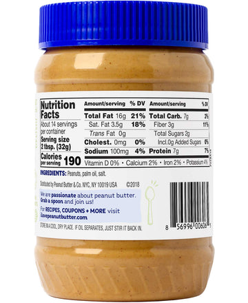 Peanut Butter & Co. Simply Smooth Peanut Butter, Non-Gmo Project Verified, Gluten Free, Vegan, 3 Count(Pack Of 1)