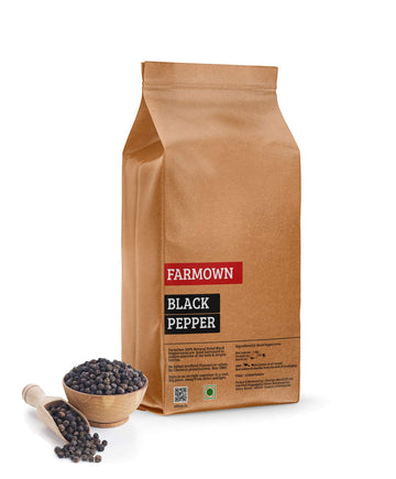 Farmown Black Pepper Whole Peppercorn (1Kg)