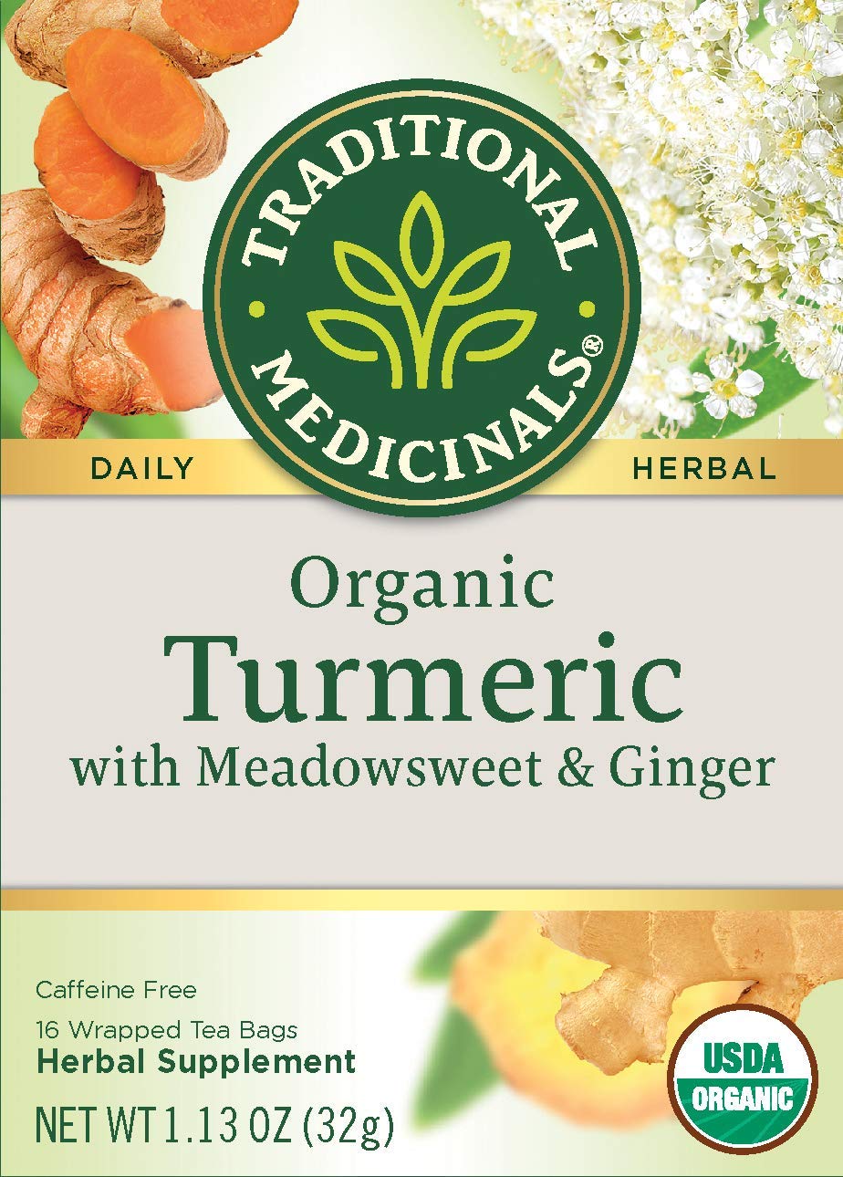 Traditional Medicinals Tea,Og2,Turm W/Mdwswt&Gn 16 Count (Pack Of 6)