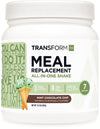 TransformHQ Meal Replacement Shake Powder - Mint Chocolate Chip, 20G Protein, 11.3 Ounce (Pack of 1), Non-GMO, Model TFM-15110