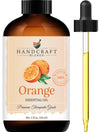 Handcraft Sweet Orange Essential Oil - 100% Pure And Natural - Premium Therapeutic Grade With Premium Glass Dropper - Huge 4 Fl.