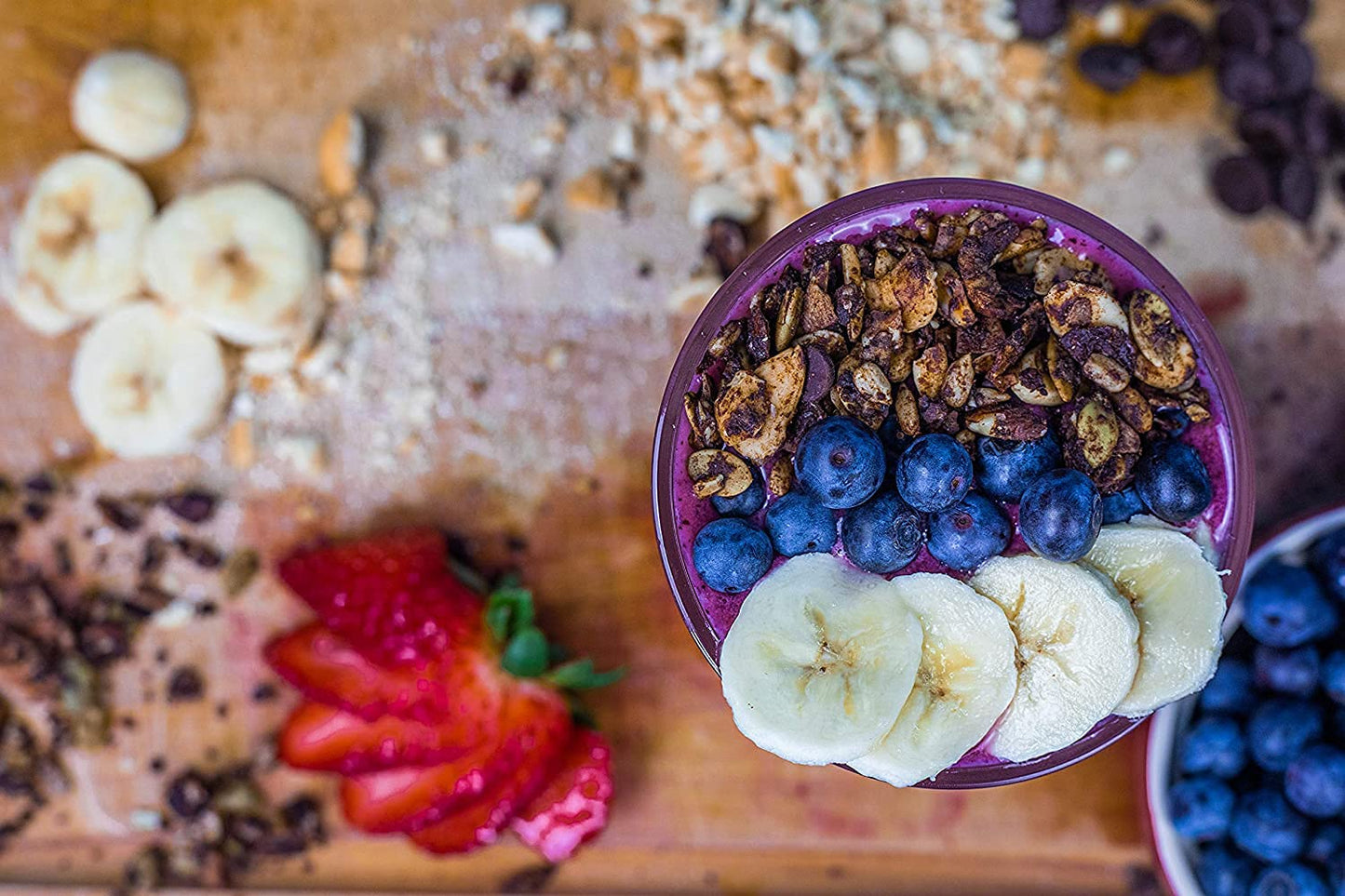 LIVLO Keto Granola Cereal - 1g Net Carbs, Gluten Free, Low Carb Snacks - Chocolate Hazelnut, 11oz Pack of 12, Paleo & Diabetic Friendly