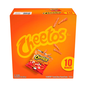 Frito-Lay Cheetos Crunchy, 1 Oz, 10 Ct