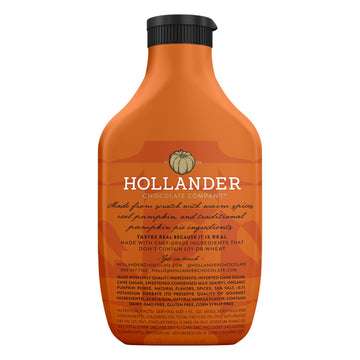 Hollander Pumpkin Pie Sauce 15 FL OZ (Squeeze Bottle) | Made with Real Pumpkin | GMO-Free, Corn Syrup Free, Gluten Free