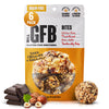 The Gluten Free Brothers Dark Chocolate Hazelnut Bites - Grain Free Protein Balls - Non Gmo, Soy Free, Vegan - Paleo Friendly Sn