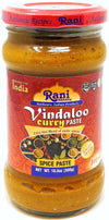 Rani Vindaloo Curry Cooking Spice Paste, Hot! 10.5Oz (300G) Glass Jar ~ No Colors | All Natural | Non-Gmo | Vegan | Gluten Free | Indian Origin