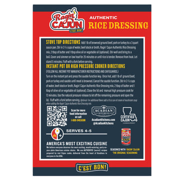 Ragin Cajun Rice Dressing 8Oz