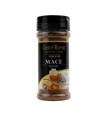 GranAroma Ground Mace, Warm Spice, From Nutmeg, Curries & Desserts (4 Ounce)