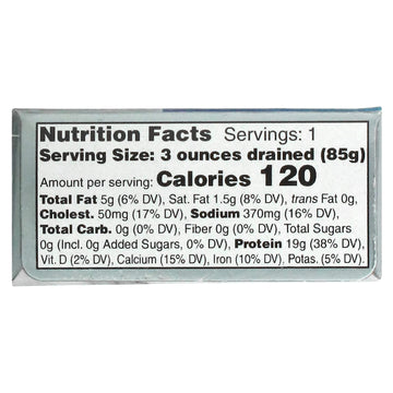 Wild Planet White Anchovies Lightly Salted In Water -- 4.4 Oz