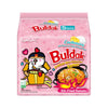 Samyang Buldak Spicy Ramen, Hot Chicken Ramen, Korean Stir-Fried Instant Noodle, Carbonara, 1 Bag With 5 Pack