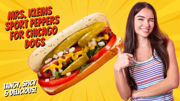 Mrs. Kleins Sport Peppers For Chicago Dogs, Hot Dogs - Our Hot Chicago Style Fresh Pickled Peppers in vinegar go perfect with C