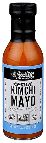 Lucky Foods Seoul Kimchi Mayo Gluten Free Non Gmo 12.35 Oz