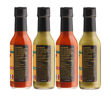 Gringo Bandito Hot Sauce, Variety Pack, 5 Oz (Pack Of 4)