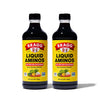 Bragg Liquid Aminos All Purpose Seasoning - Gluten Free, Soy Sauce Alternative, 16 Fl Oz (Pack of 2)