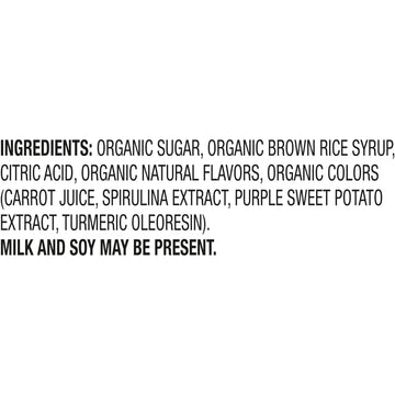 Charms Organic Pops (265 Count) - USDA Organic Fruit Candy Lollipops Made with All Natural Flavors and Ingredients - Dye-Free, G