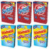 SINGLES TO GO! Fruit Punch Variety Pack (Sunkist, & Starbust) (3 of each) Variety Pack